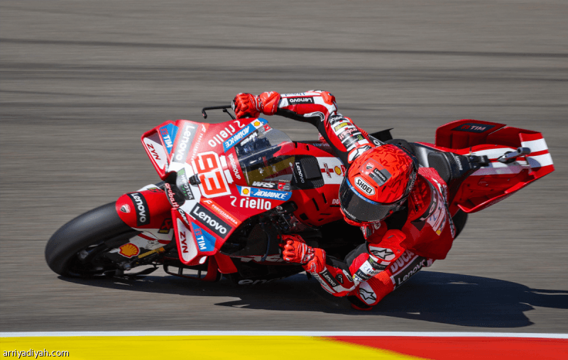 Marquez starts from pole position at the German Grand Prix