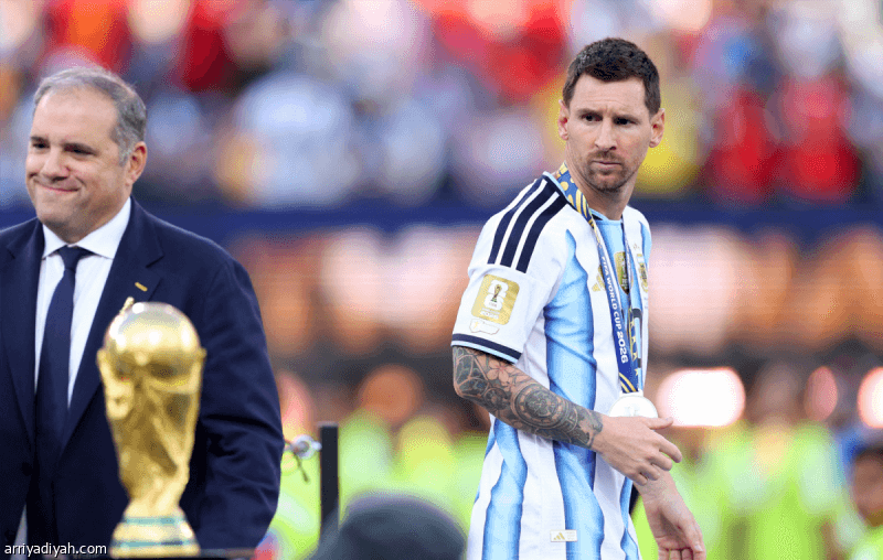 Messi heads home after World Cup