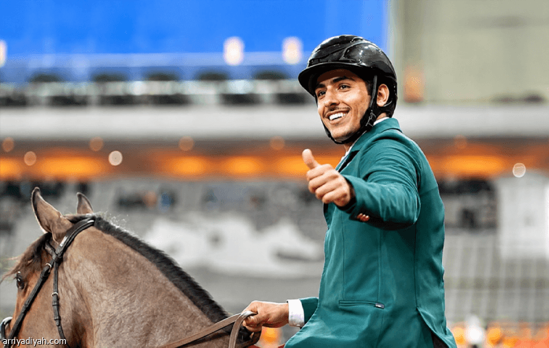 Al-Rajhi Competes in Equestrian World Championship