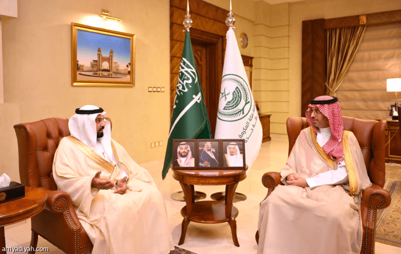 محافظ جدة يرحب بادارة الاتحاد