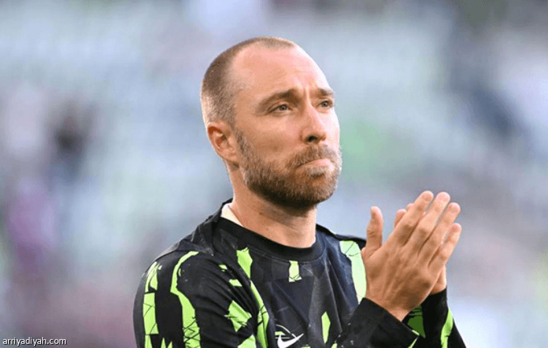 Eriksen reunites with family