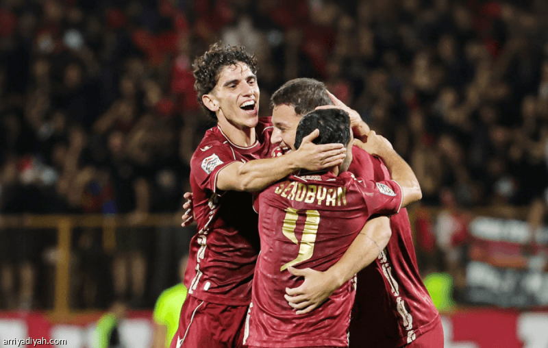 Spertsyan scores for Armenia against Latvia