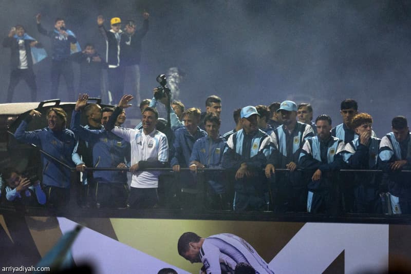 Argentina greets Messi's absence with red carpet and music