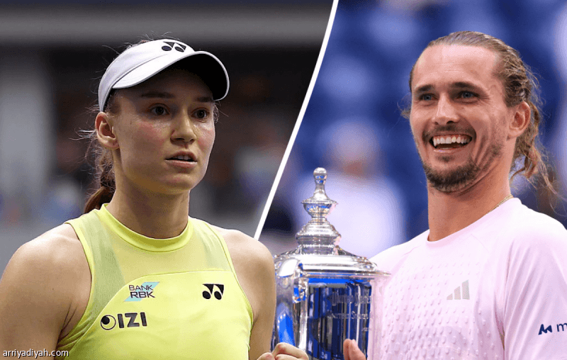 Elina Leads as Zverev Advances