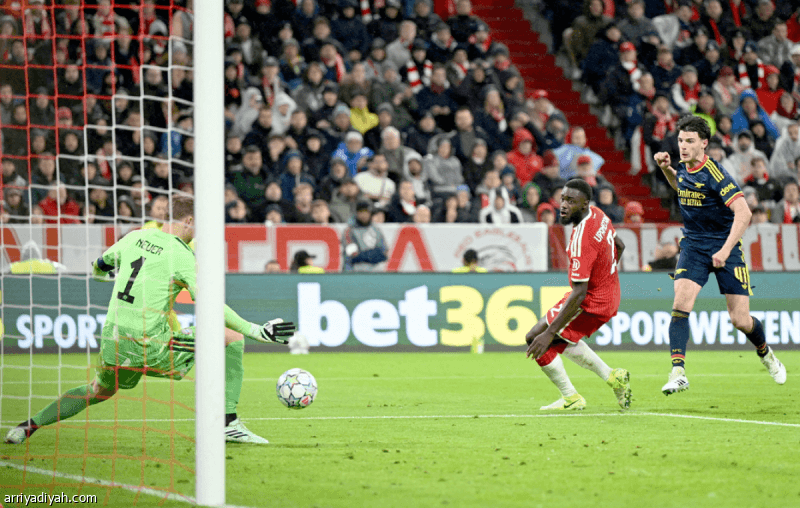 Raiis secures Arsenal victory over Bayern