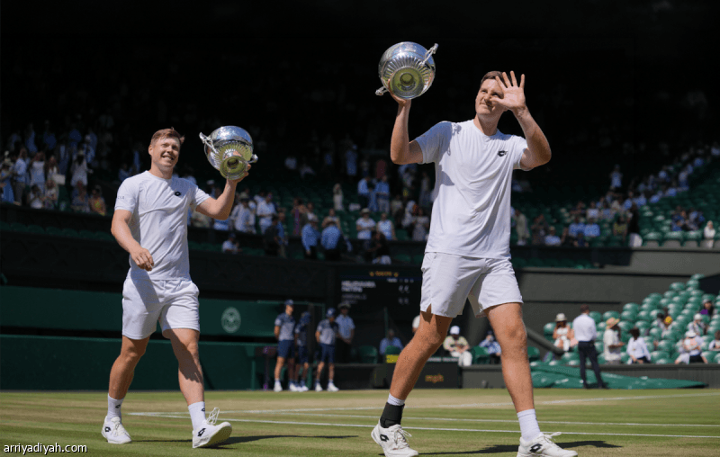 Batten and Heliovara Win Doubles Championships at Wimbledon for the Second Time