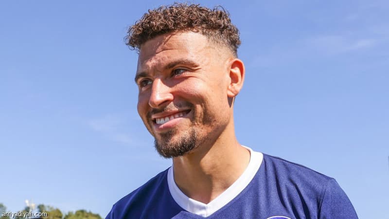 Larson arrives in Dammam