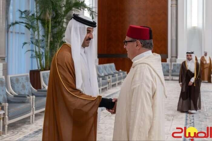 Akhannouch in Doha to Offer Condolences for Sheikh Hamad bin Khalifa Al Thani’s Passing on Behalf of the King