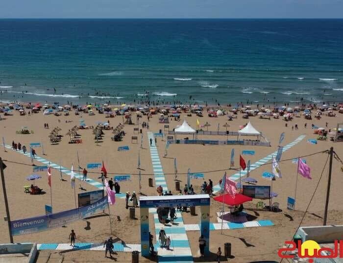 Sidi Bougabah Beach Upgrades for Visitors