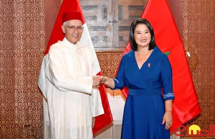 Al-Talebi Represents King at Peruvian Inauguration