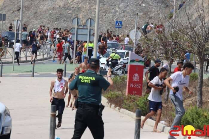 Over 20,000 migrants head to Ceuta
