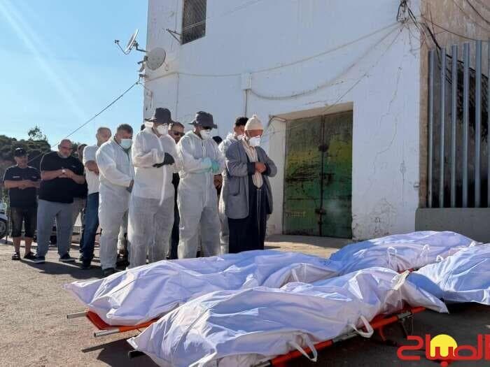 دفن 18 جثة في سبتة المحتلة