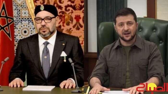 الملك يهنئ الرئيس الأوكراني بالعيد الوطني