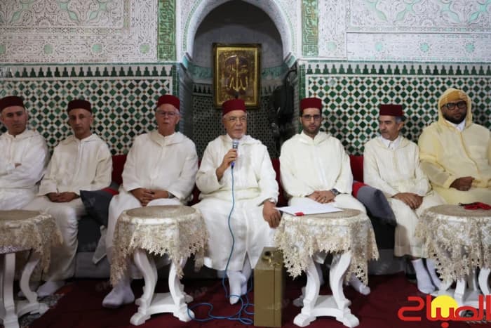 Royal gift ceremony at Sidi Bel Yout shrine