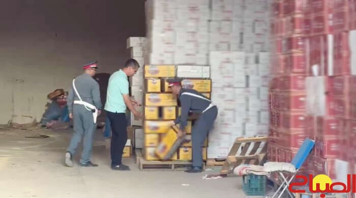 مراكش تحجز 80 طنا من مواد مفسدة