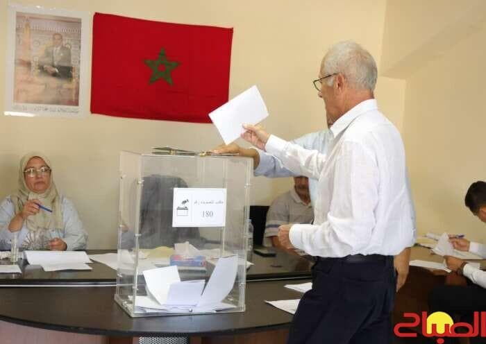 نسبة التصويت في الانتخابات التشريعية 38.02%