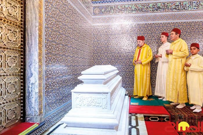 King marks 28th anniversary of Hassan II