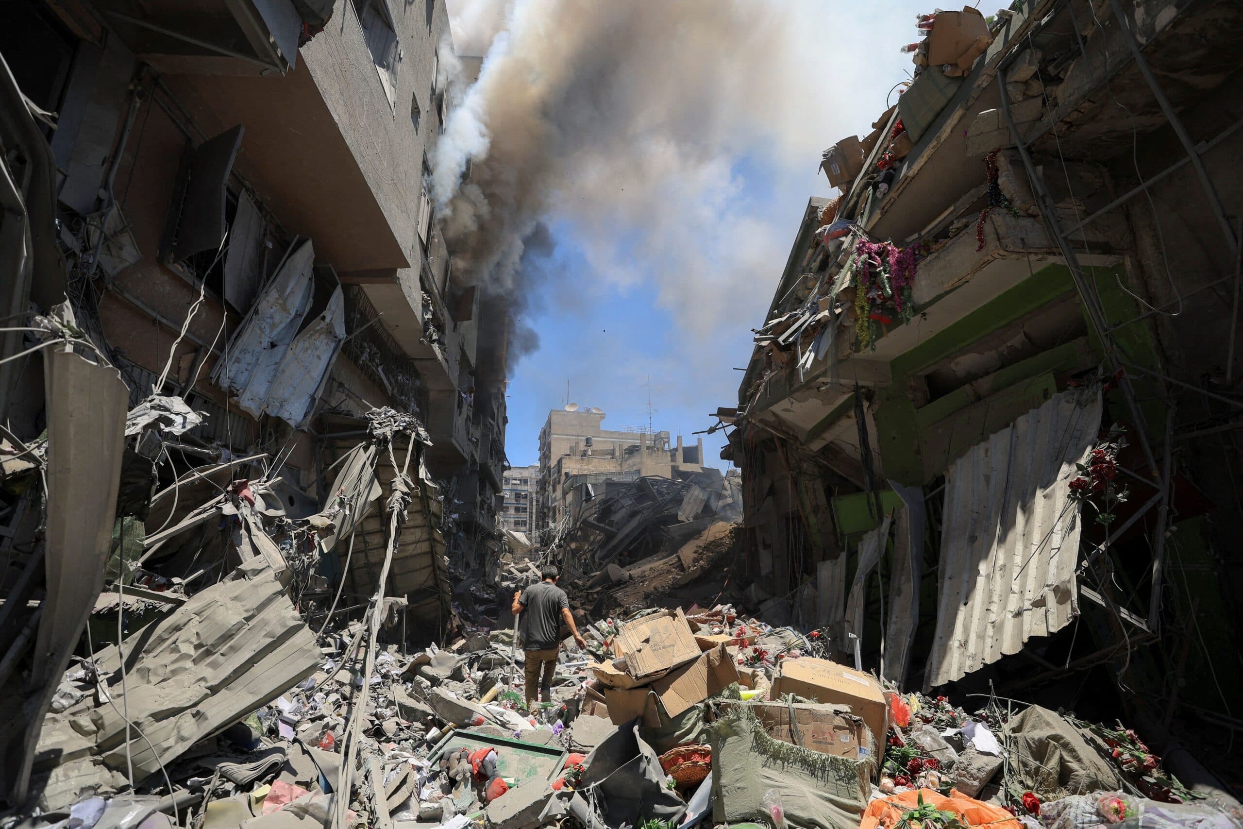 Clashes and Explosion in Gaza