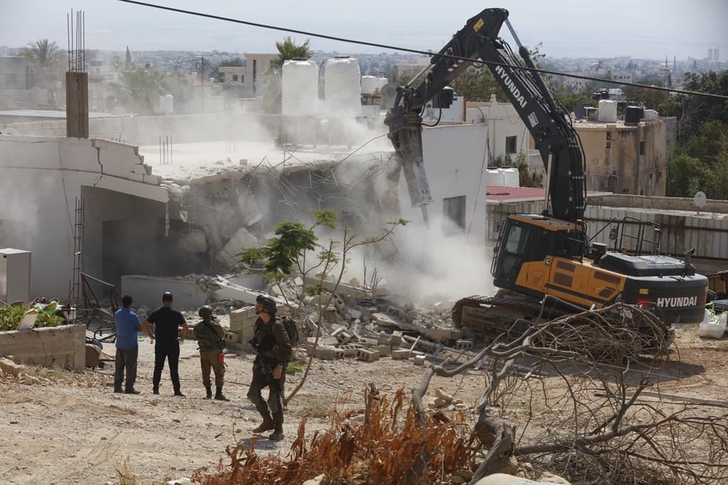 Occupation demolishes structures south of Jenin as home demolition policy continues across the West Bank — Al-Sabeel