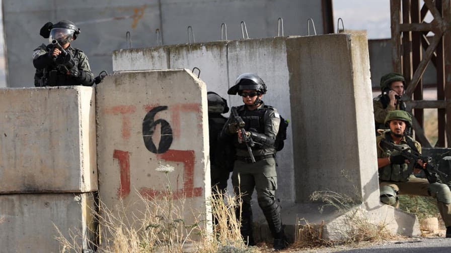 Six outposts and illegal road surround Burqa