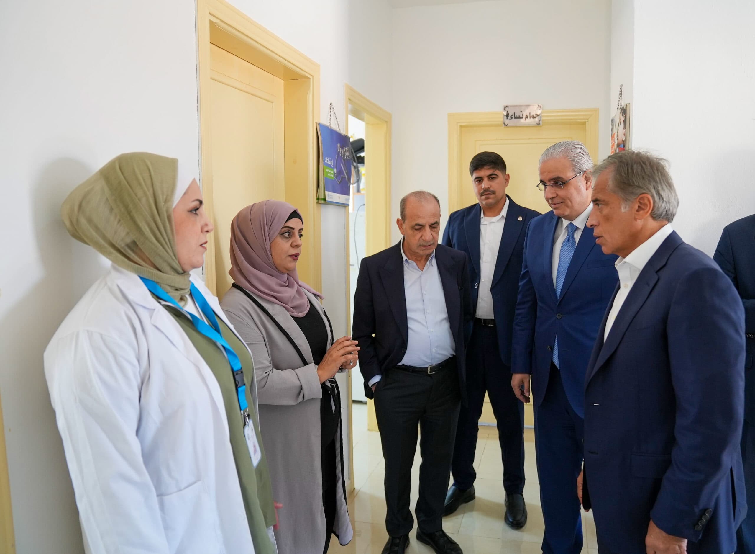 حسان يطلب تسريع إعادة تأهيل مستشفى البادية