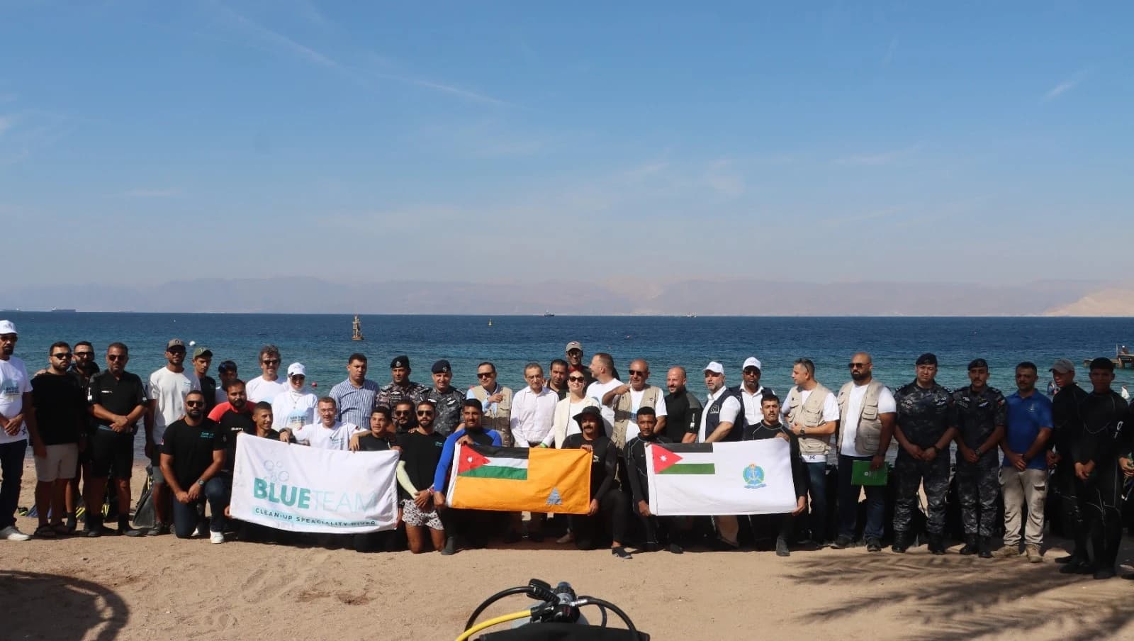 Aqaba Beach Interior Cleanup Drive