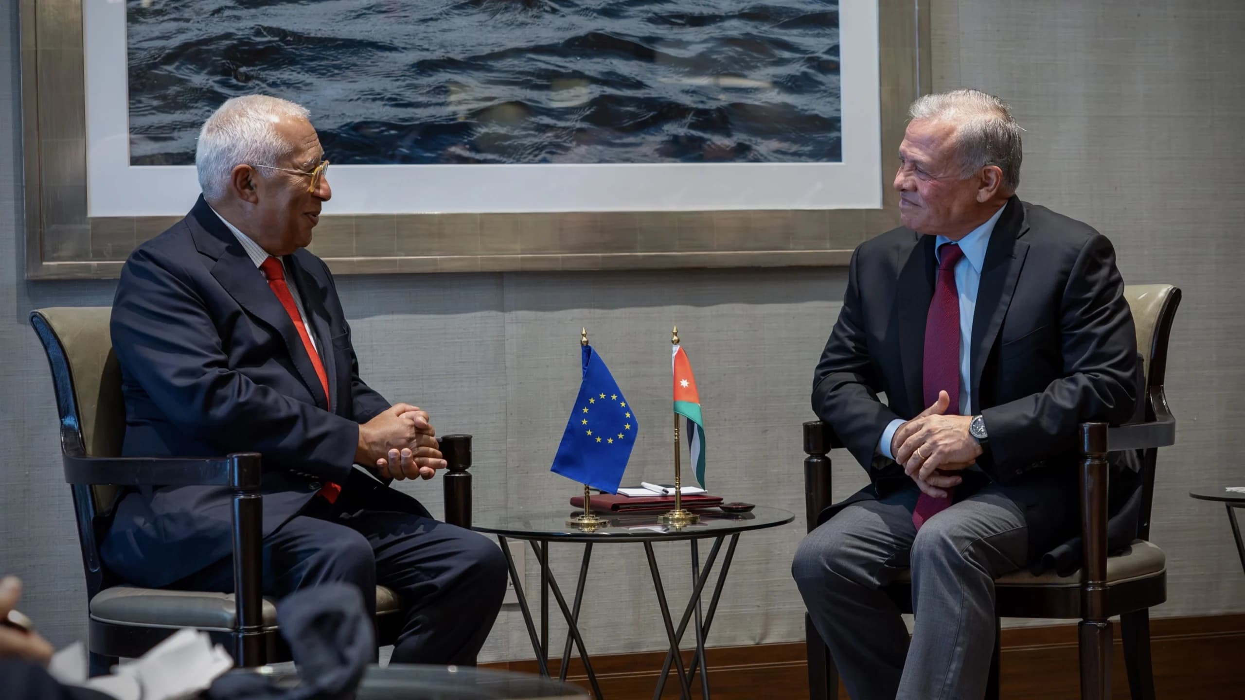 King warns of Israeli measures risks