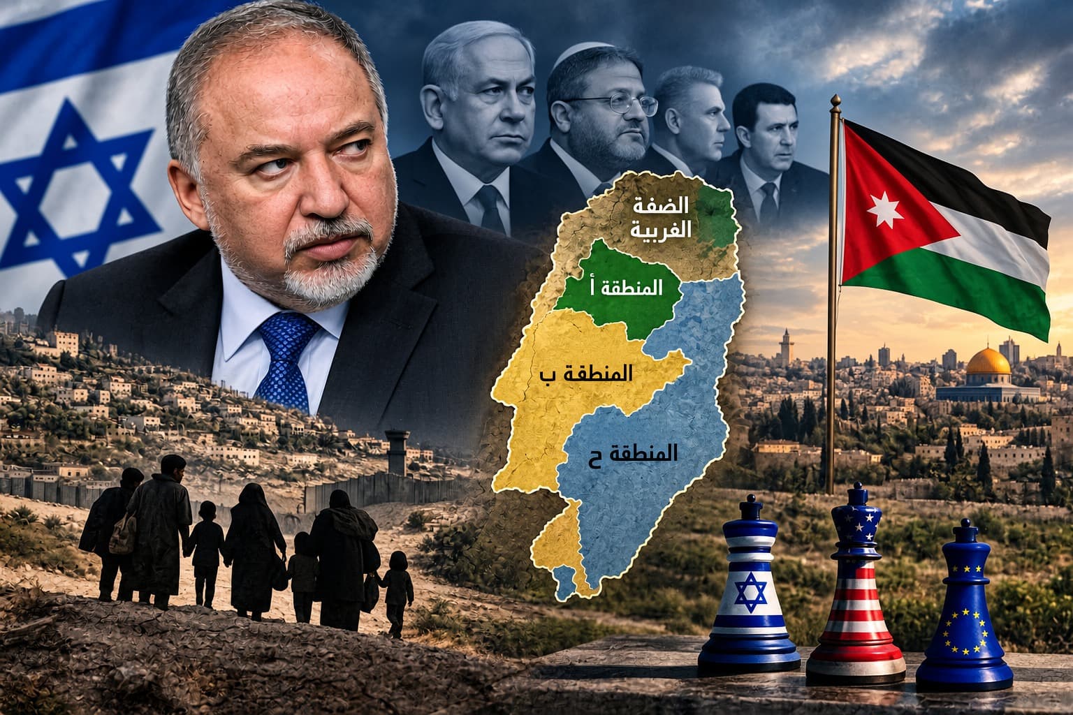 Israeli Expansion from Ramallah to Amman