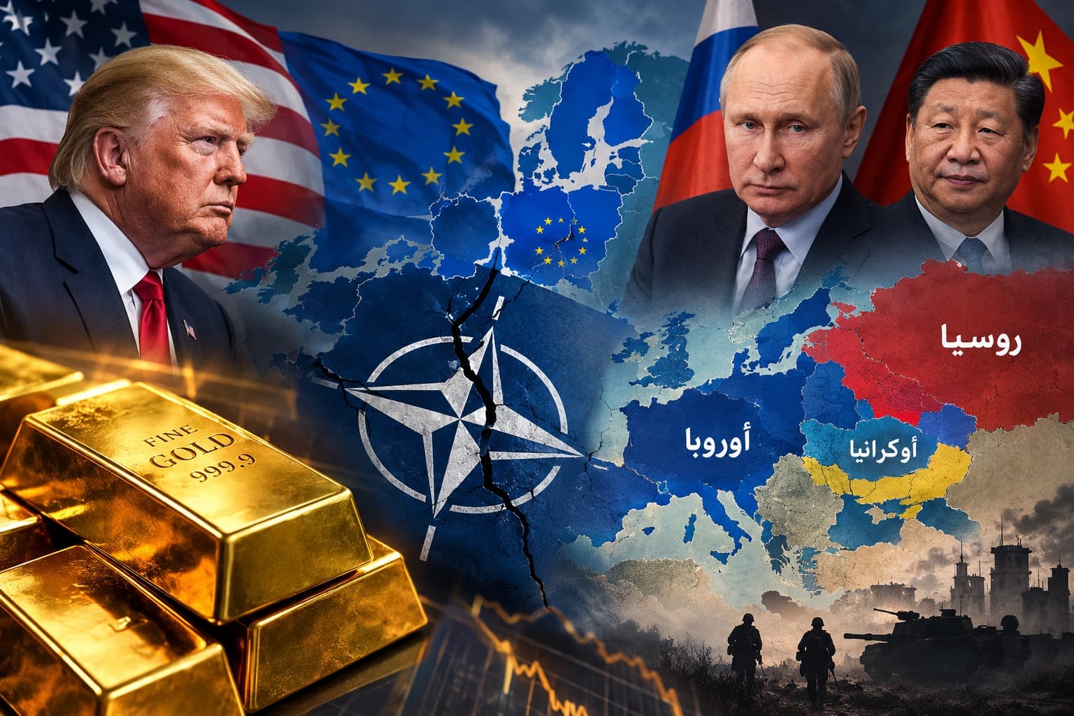 Europe's Trust in America: Gold and NATO