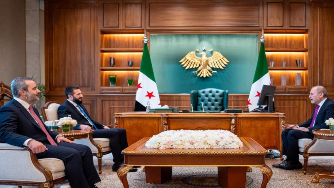 الشرع يستضيف الصفدي لمناقشة أزمة السويداء