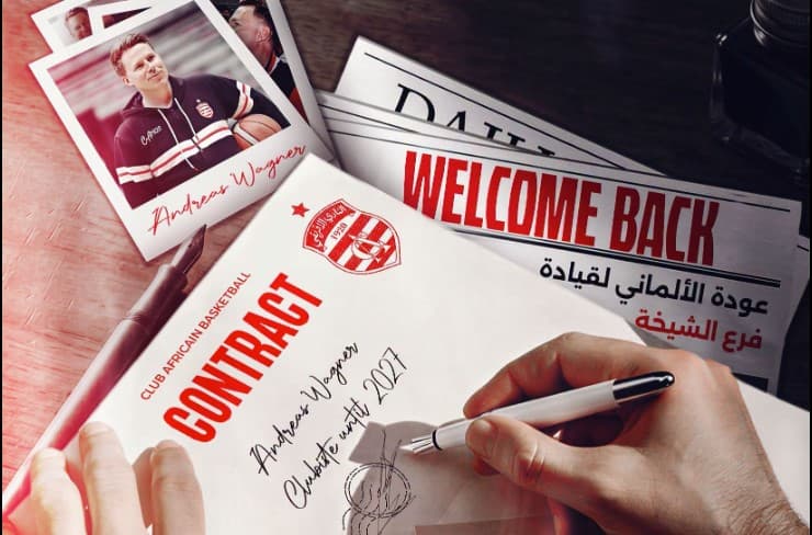 فاغنر يعود لفريق كرة السلة