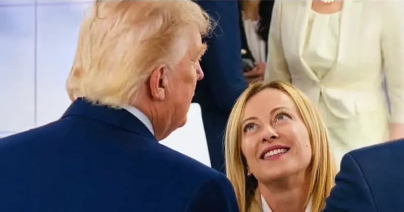 Trump criticizes Meloni anew
