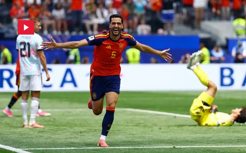 ميرينو «المرعب» يقود إسبانيا إلى نصف نهائي كأس العالم