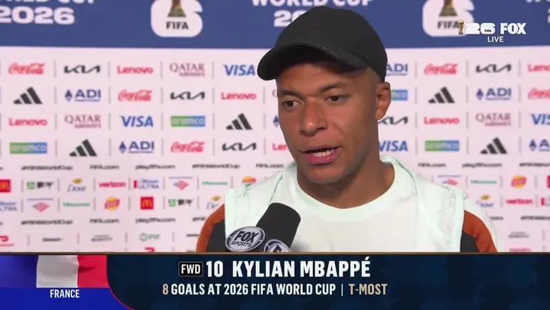 Mbappé uses a profane word on air; TV channel intervenes during broadcast