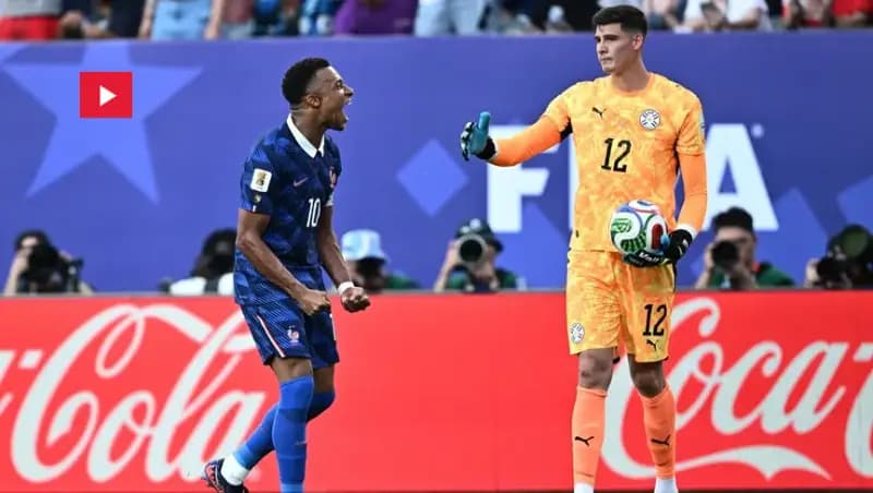 Paraguay goalkeeper comments on Mbappé handshake
