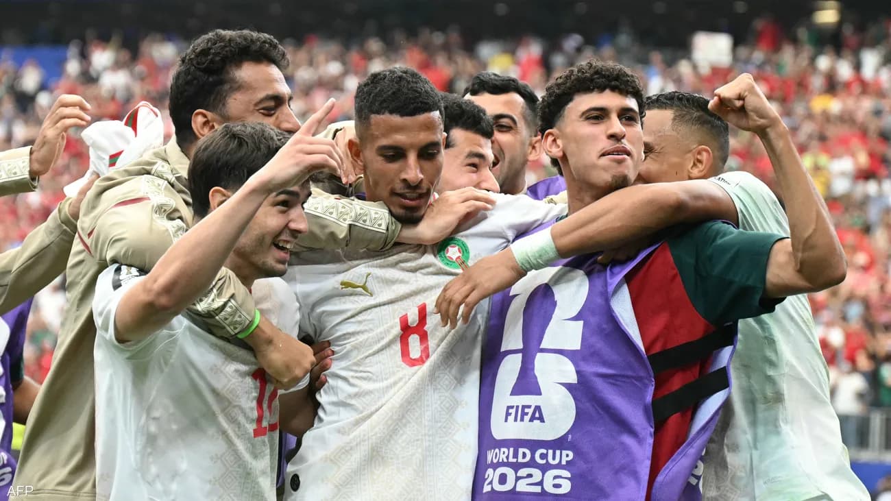 المغرب يتخطى كندا ويتأهل لربع النهائى