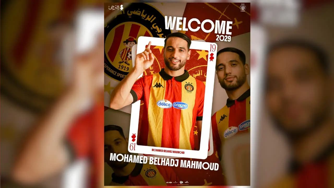 Mohamed Belhaj Mahmoud is transferring to Espérance