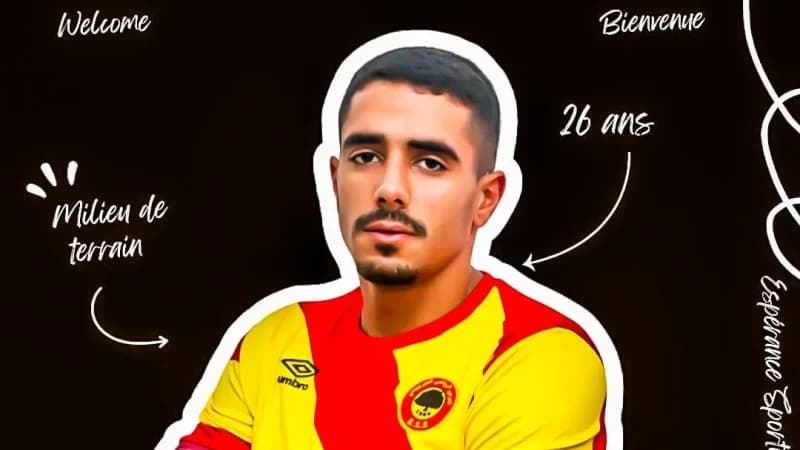 Yassin Al-Kasih Joins ES Jerjis Football Team