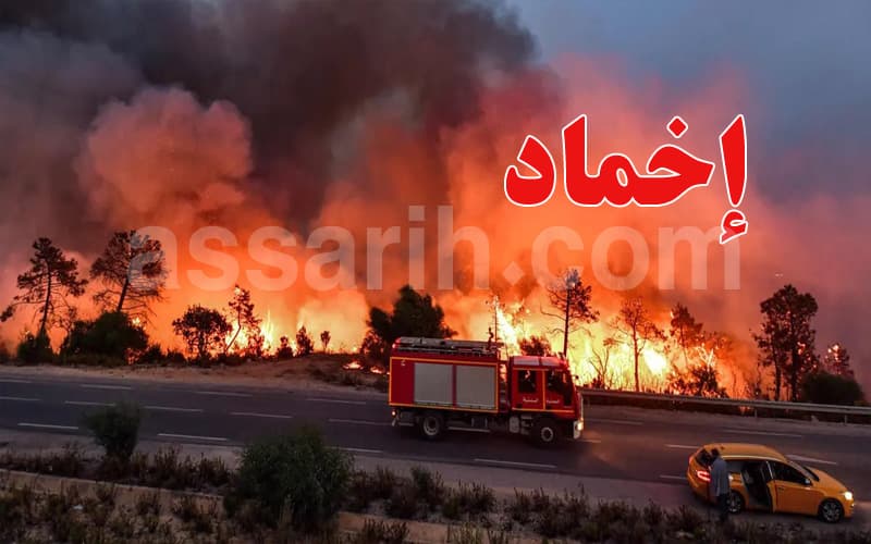Al-Kaf works to extinguish Mount Al-Tooliyeh fire