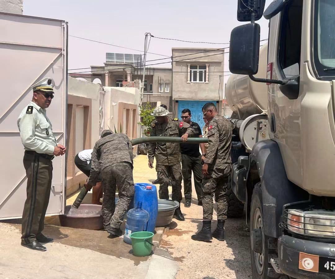 Zahia: Army and Guard secure water supply