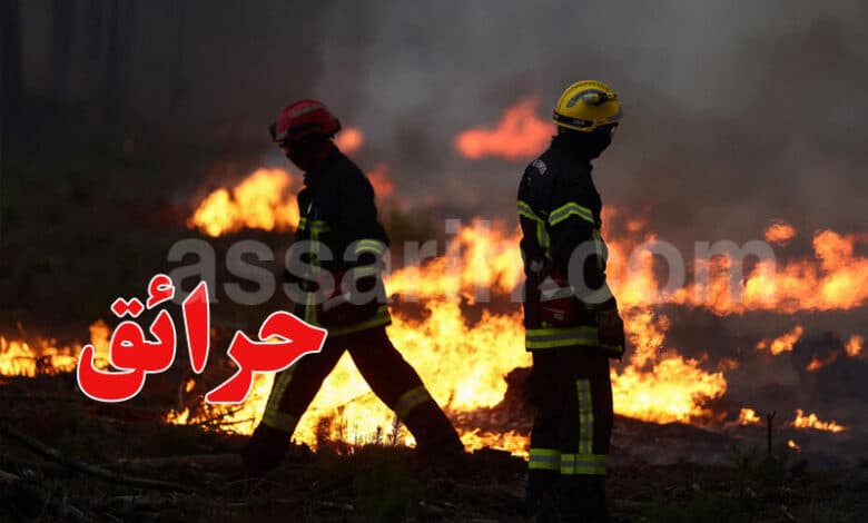 إخماد 8 حرائق في جندوبة