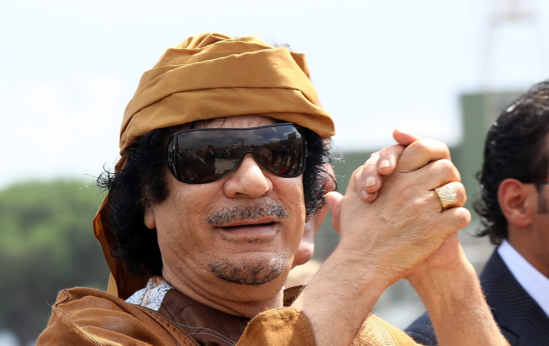 Muammar Gaddafi returns to Libya