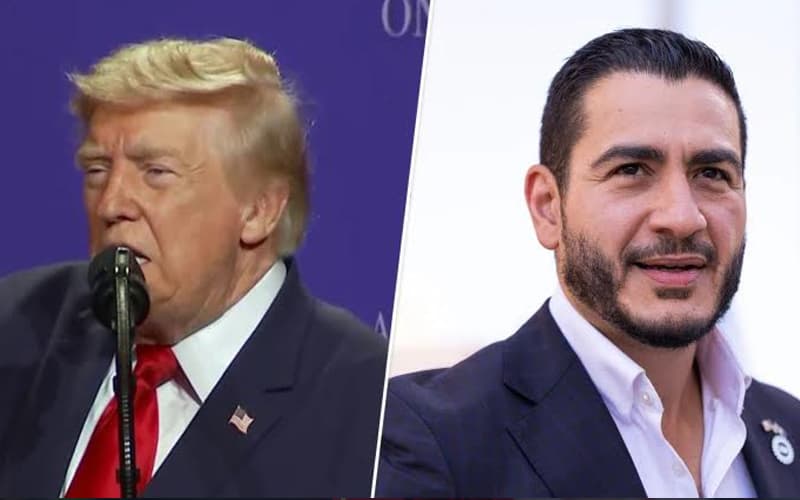 Trump criticizes Democrat Abdulrahman Al-Sayed