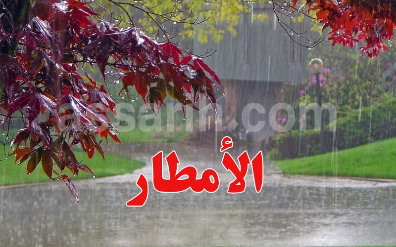 تساقط أمطار خلال 24 ساعة