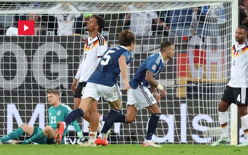 اليونان تتفوق على ألمانيا في دوري الأمم