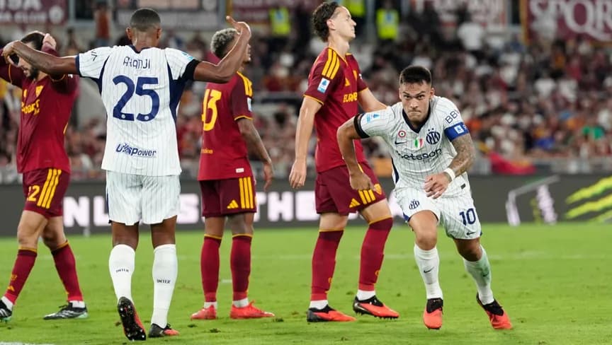 Lautaro Martínez drives Inter’s challenge against Roma