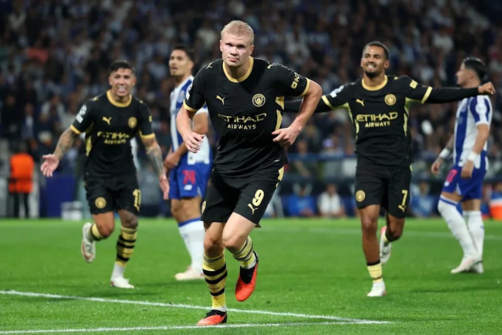 Haaland Guides City Past Porto in CL