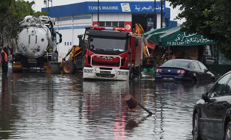 Courageous Rescue During Floods