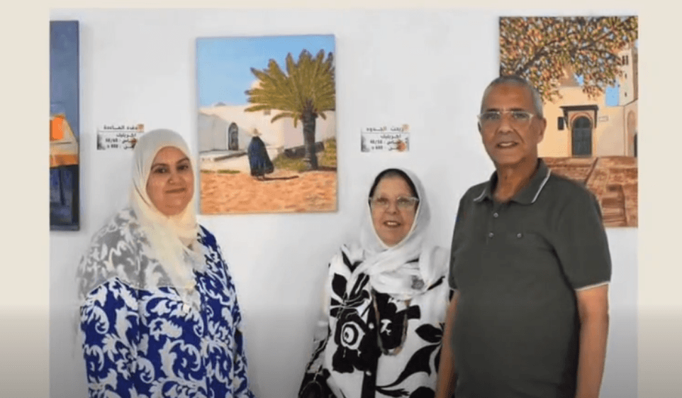 سيدة العرضاوي تعبر عن سعادتها بعد معرضها
