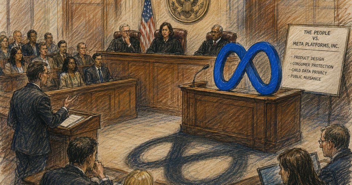 Meta sued over potential 1.4 trillion dollar penalties